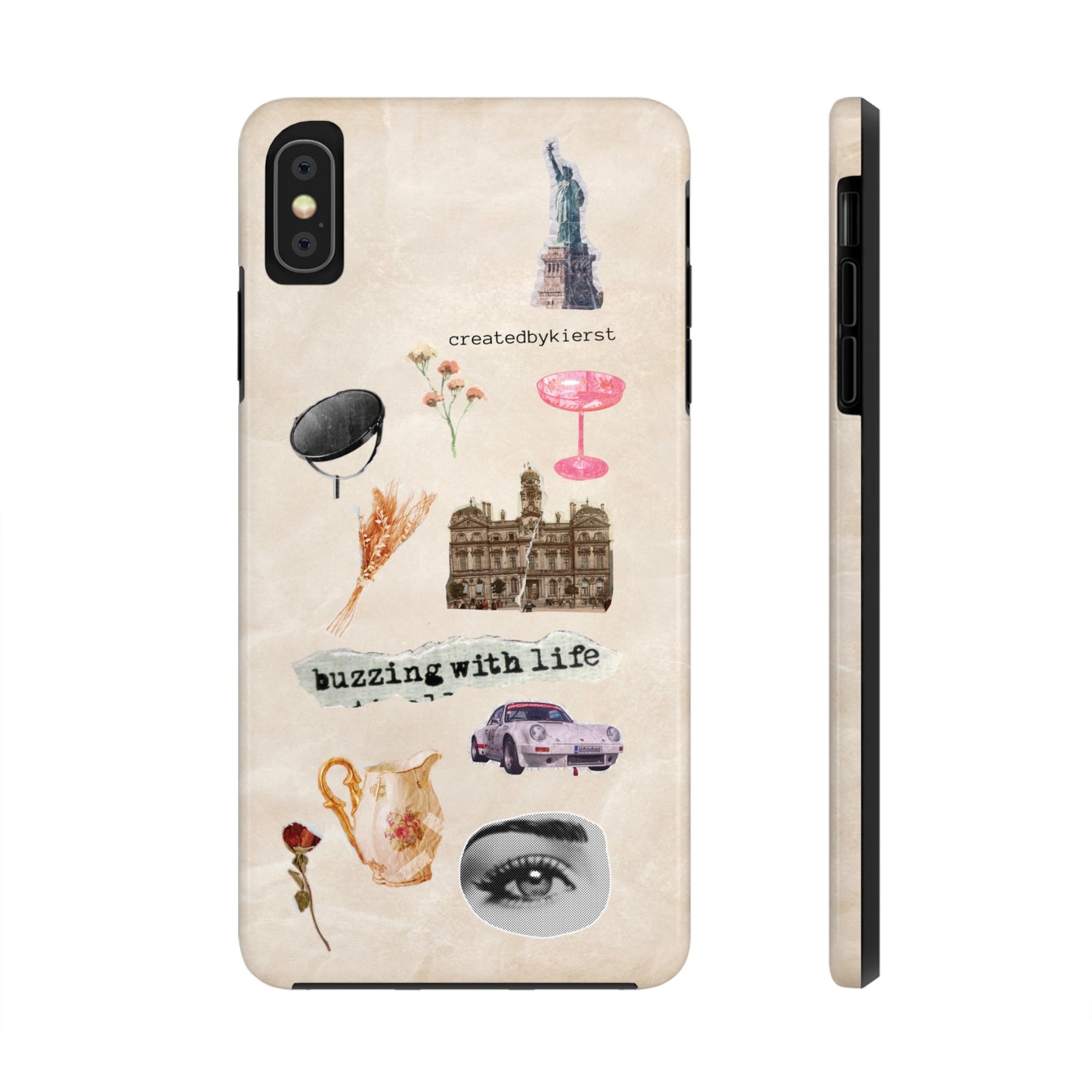 Vintage Stickers iPhone Case