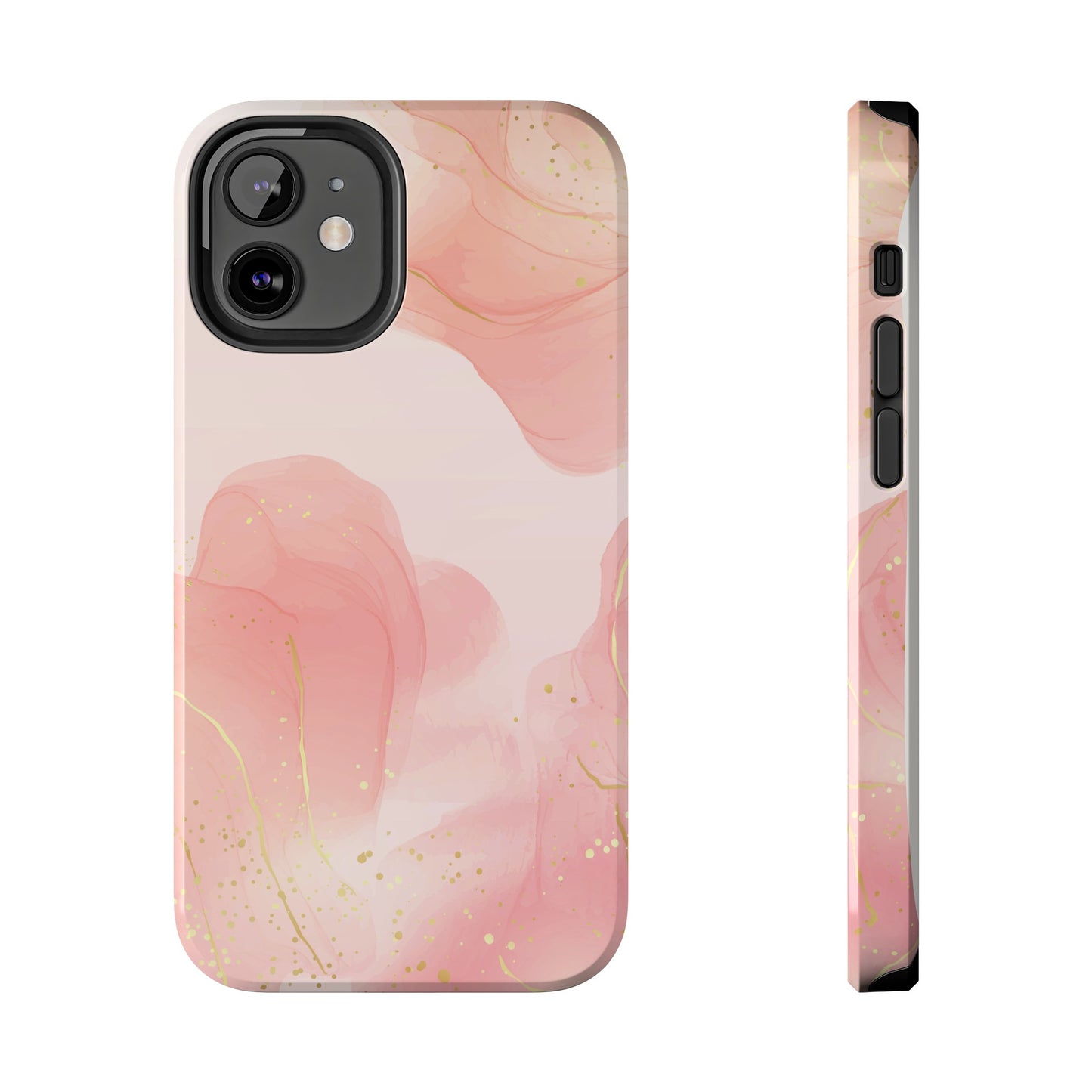 Pink and Gold iPhone Case