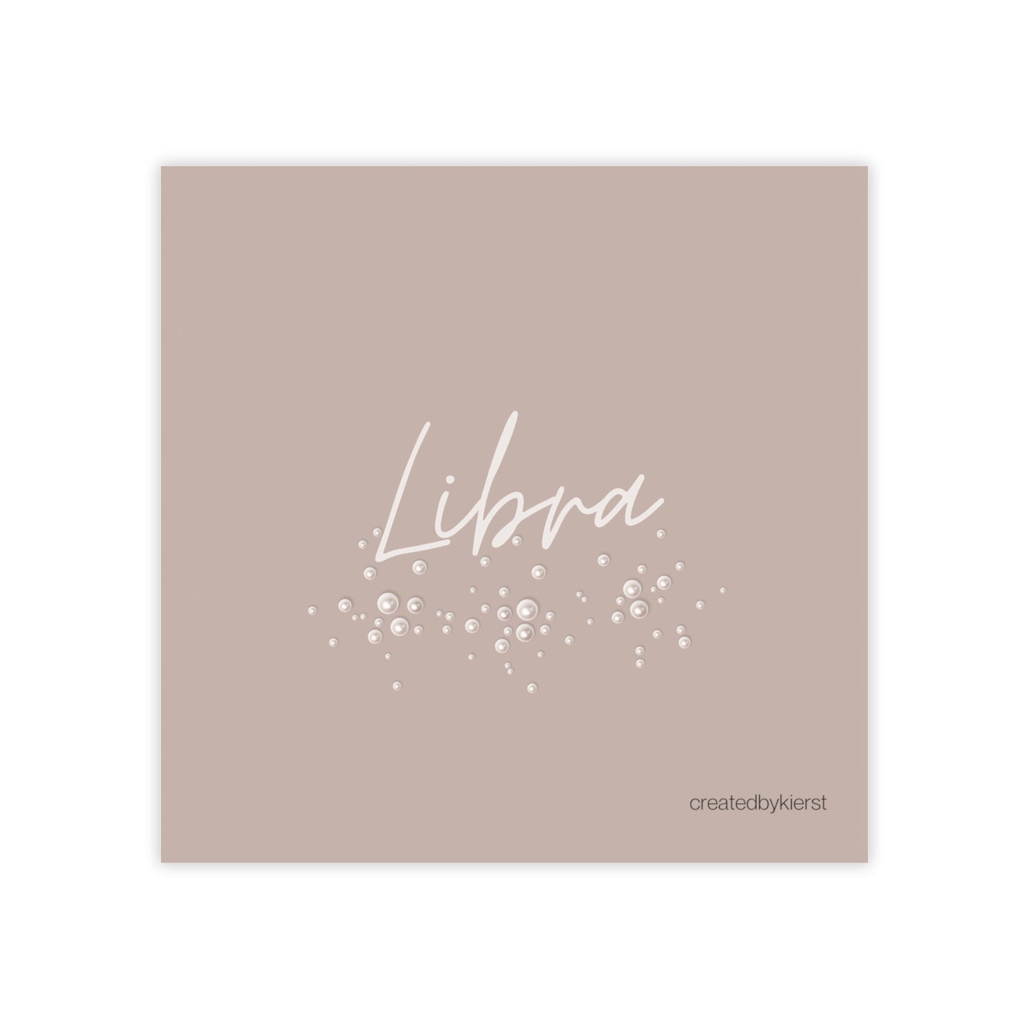 Libra and Pearls Post-it® Note Pads