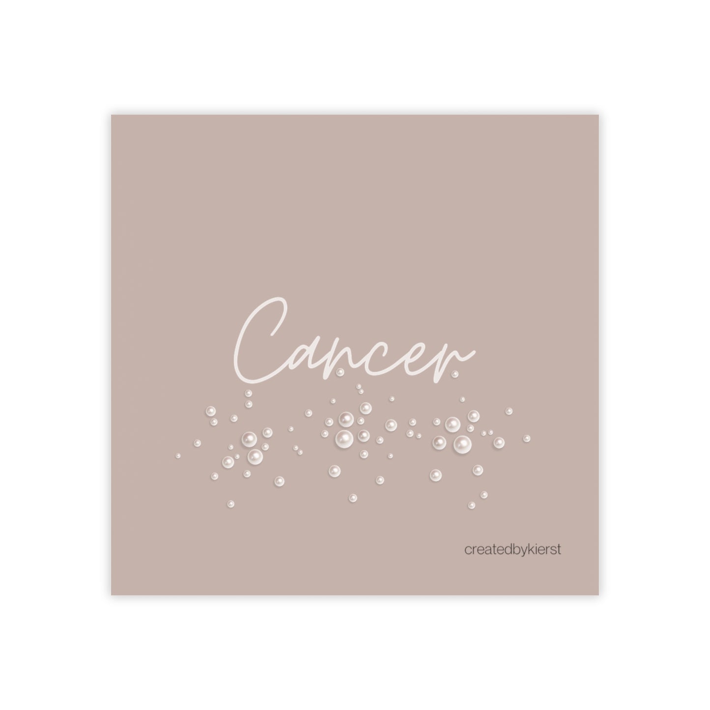 Cancer and Pearls Post-it® Note Pads