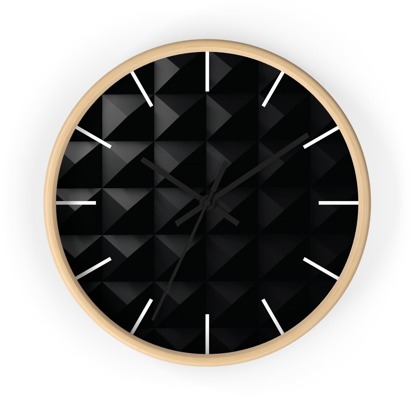 Black Studded Wall clock