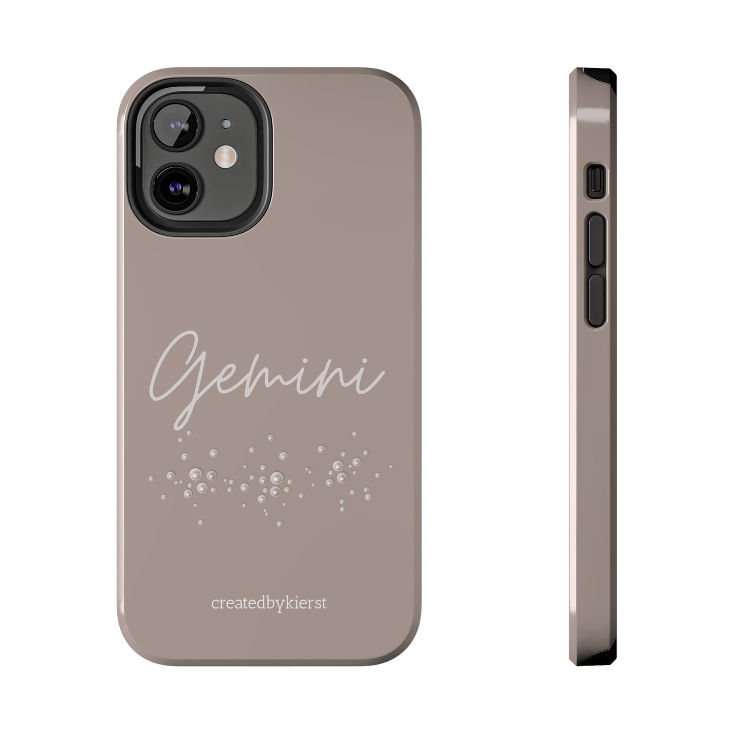 Gemini and Pearls iPhone Case