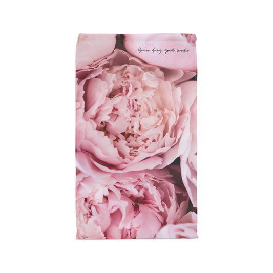 Sweetie Pink Peony Lunch Bag