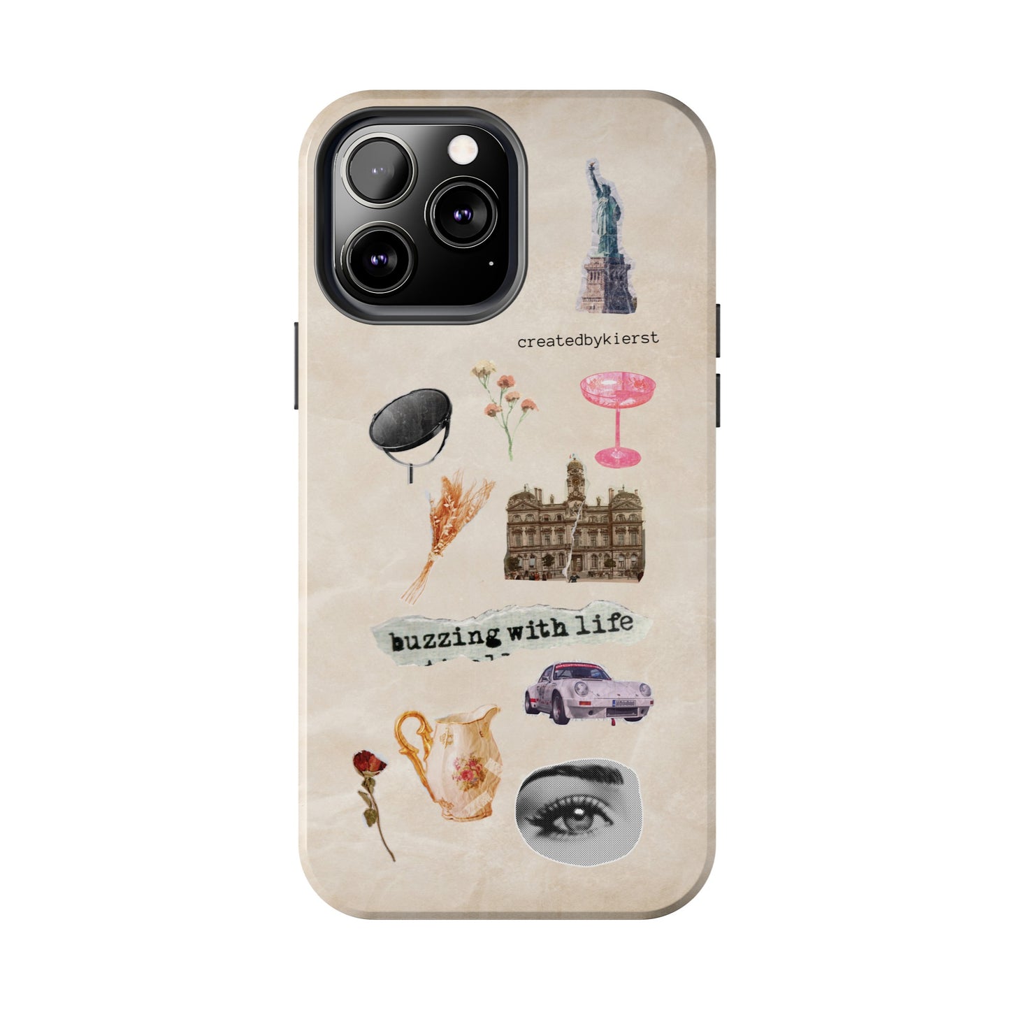 Vintage Stickers iPhone Case