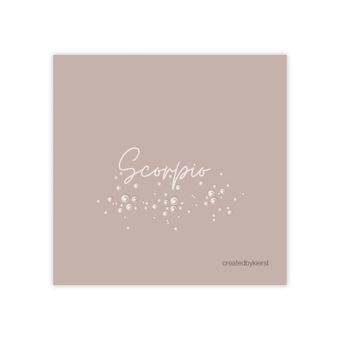 Scorpio and Pearls Post-it® Note Pads