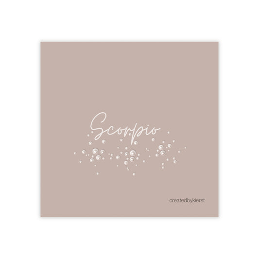 Scorpio and Pearls Post-it® Note Pads