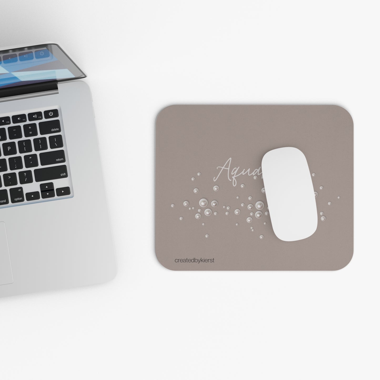 Aquarius and Pearls Mouse Pad (Rectangle)