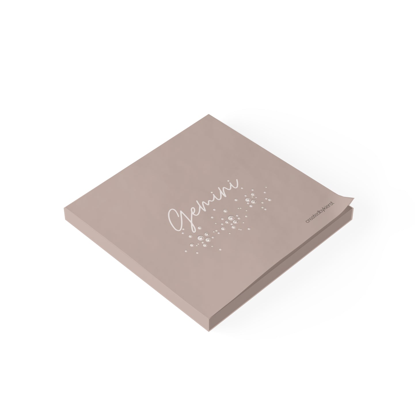 Gemini and Pearls Post-it® Note Pads