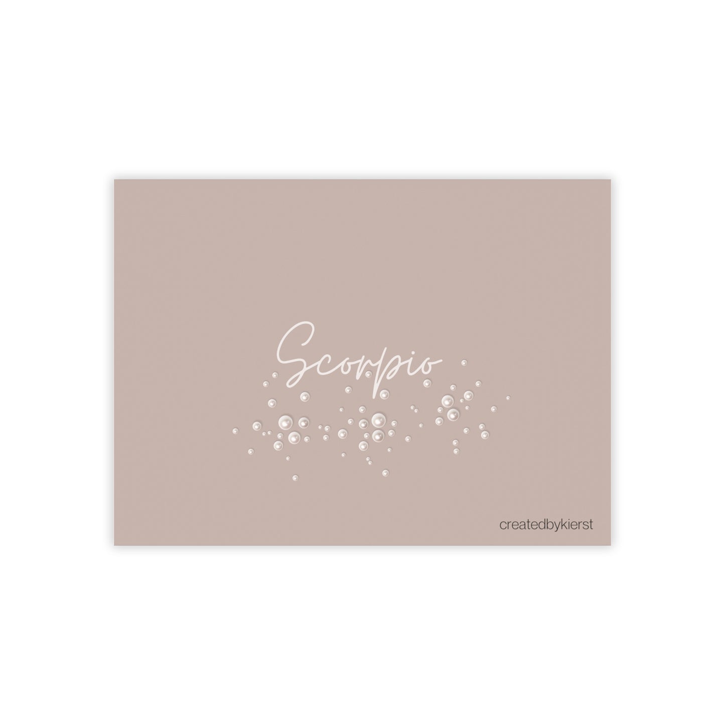 Scorpio and Pearls Post-it® Note Pads