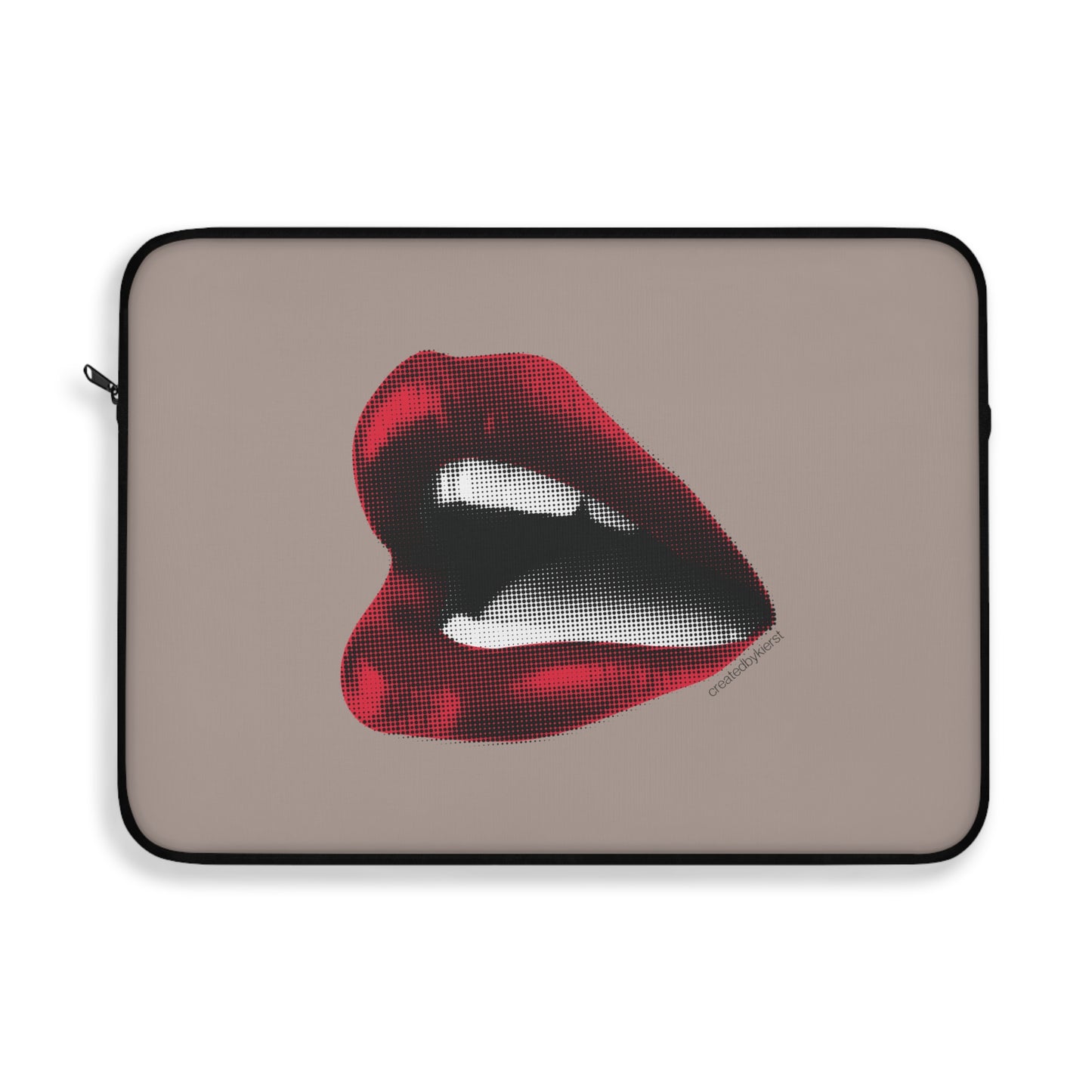 Vintage Red Lips Laptop Sleeve