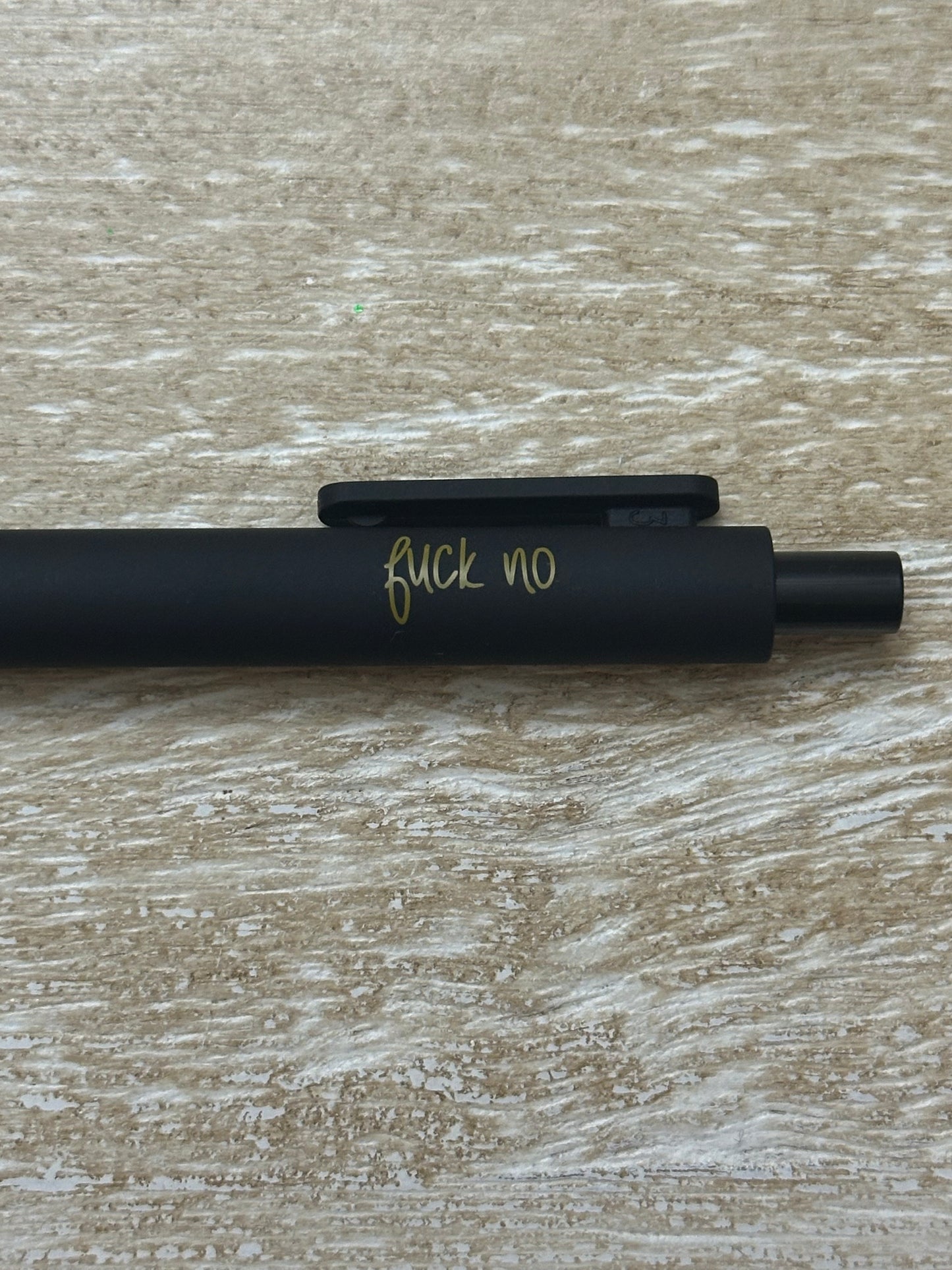 Fuck No Pens - Plastic Click Pens