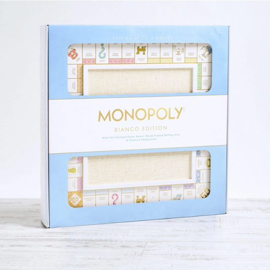 Monopoly Bianco Collection - White and Gold Edition