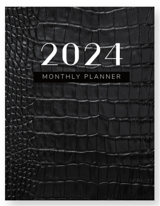 2024 Black Alligator Planner