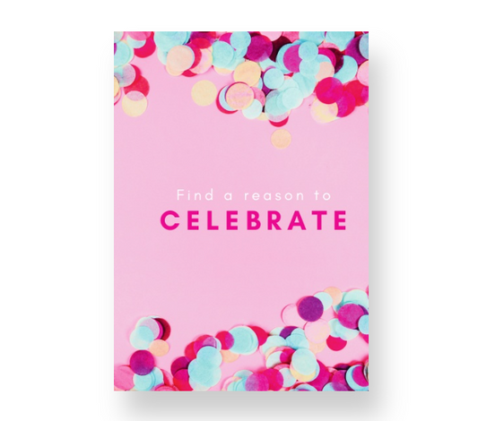 Celebrate Notebook