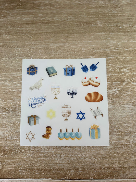 Hanukkah Peel & Stick Gift Stickers