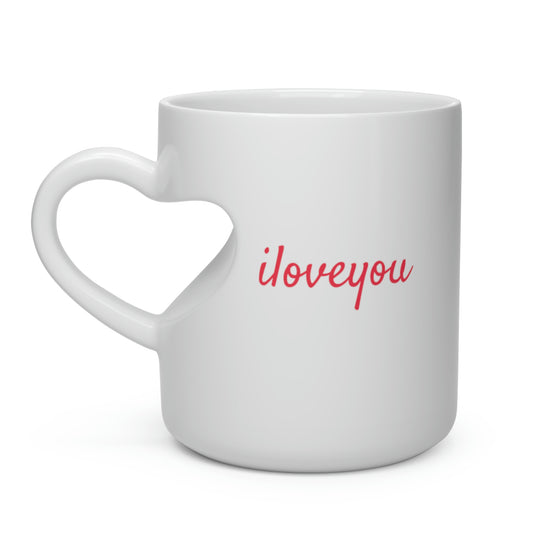 Just Wanted To Tell You Heart Shape Mug
