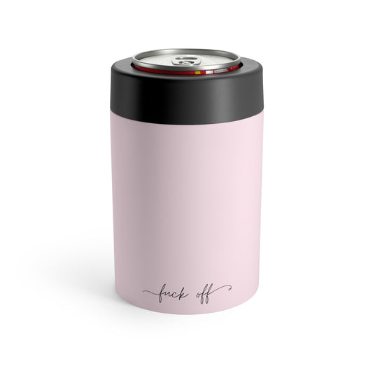 Pink F Off II Can Holder