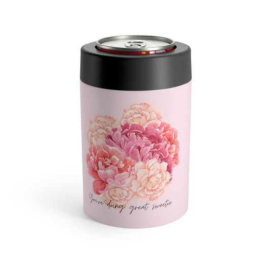 Doing Great Sweetie Bouquet Pink Can Holder