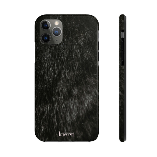 Printed Black Fur Case-Mate