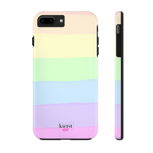 Pastel Rainbow iPhone Cases