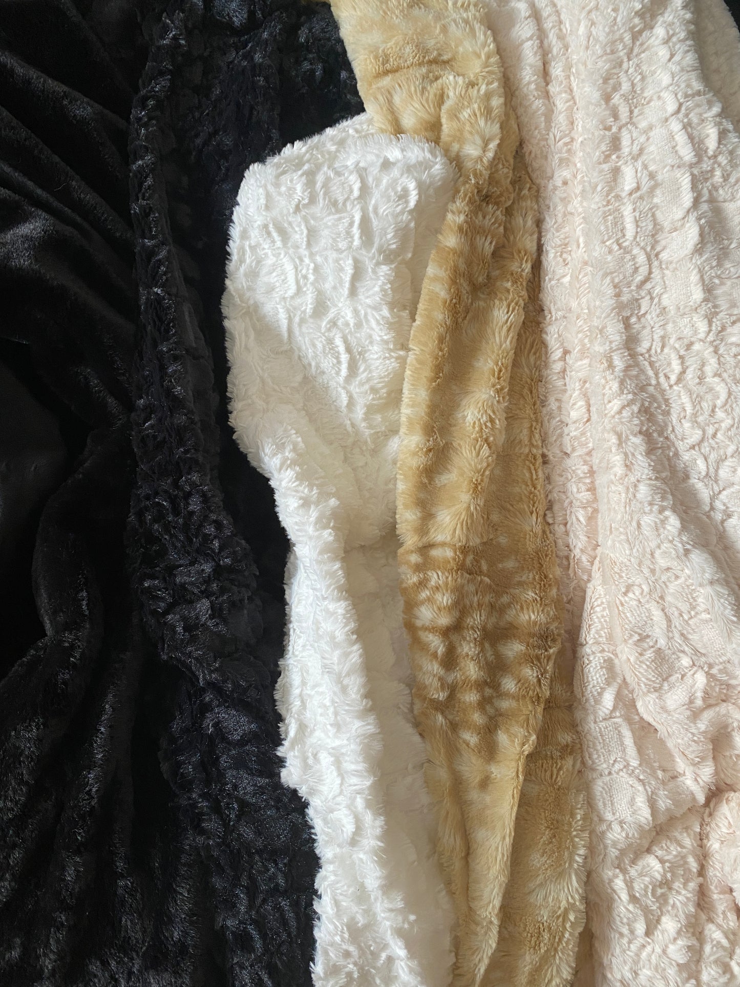 Crocodile Faux Fur Throw Blanket - createdbykierst