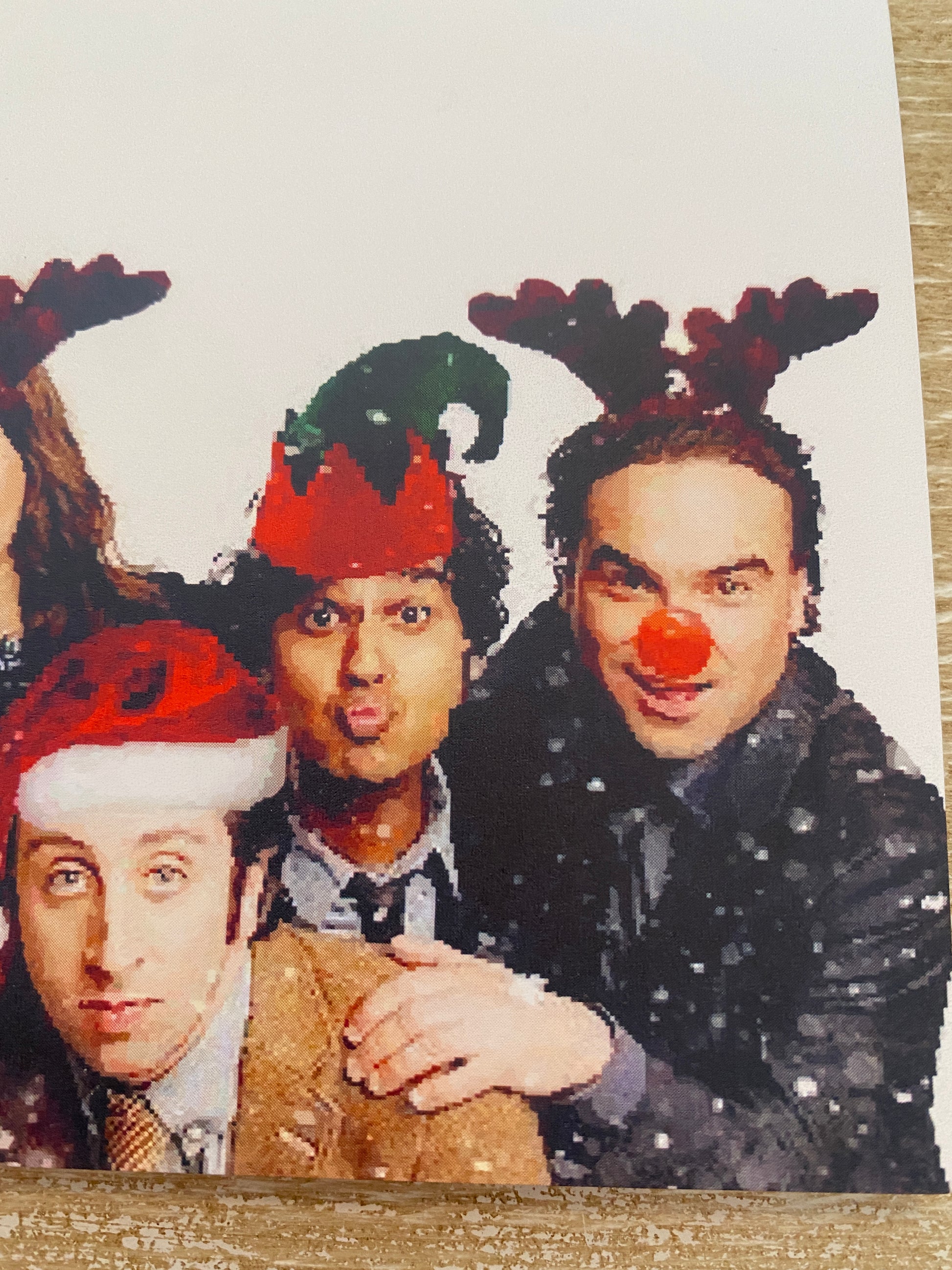 Big Bang Theory Christmas Card - createdbykierst