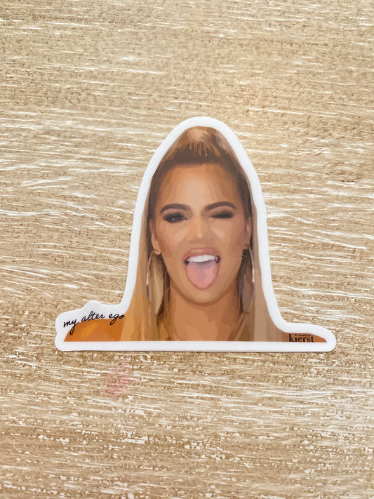 Khlo$ Sticker - createdbykierst